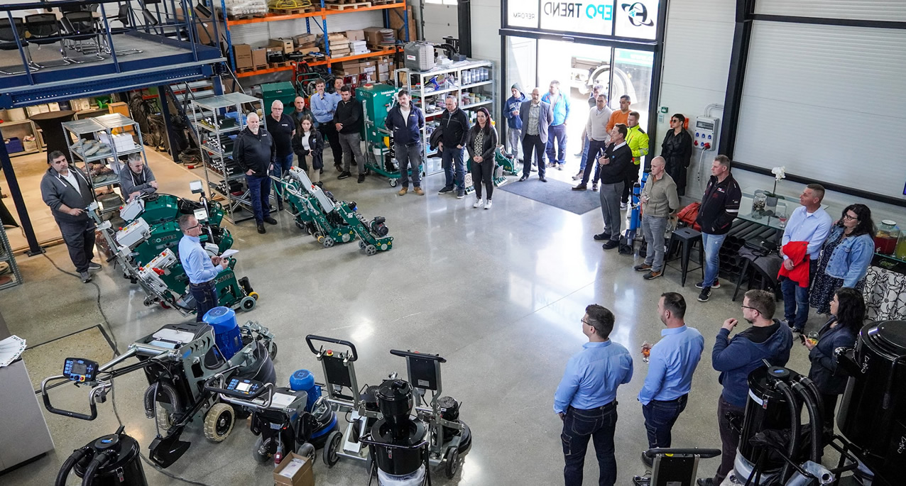 Oktatás - betoncsiszolás